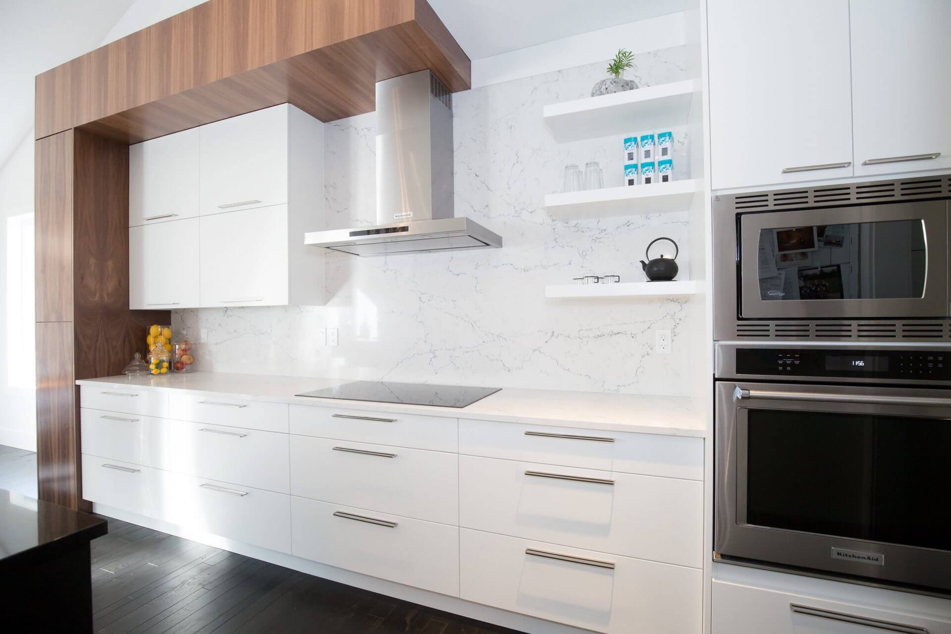 Upper Cabinets vs Open Shelving Sutcliffe Kitchens Guelph 